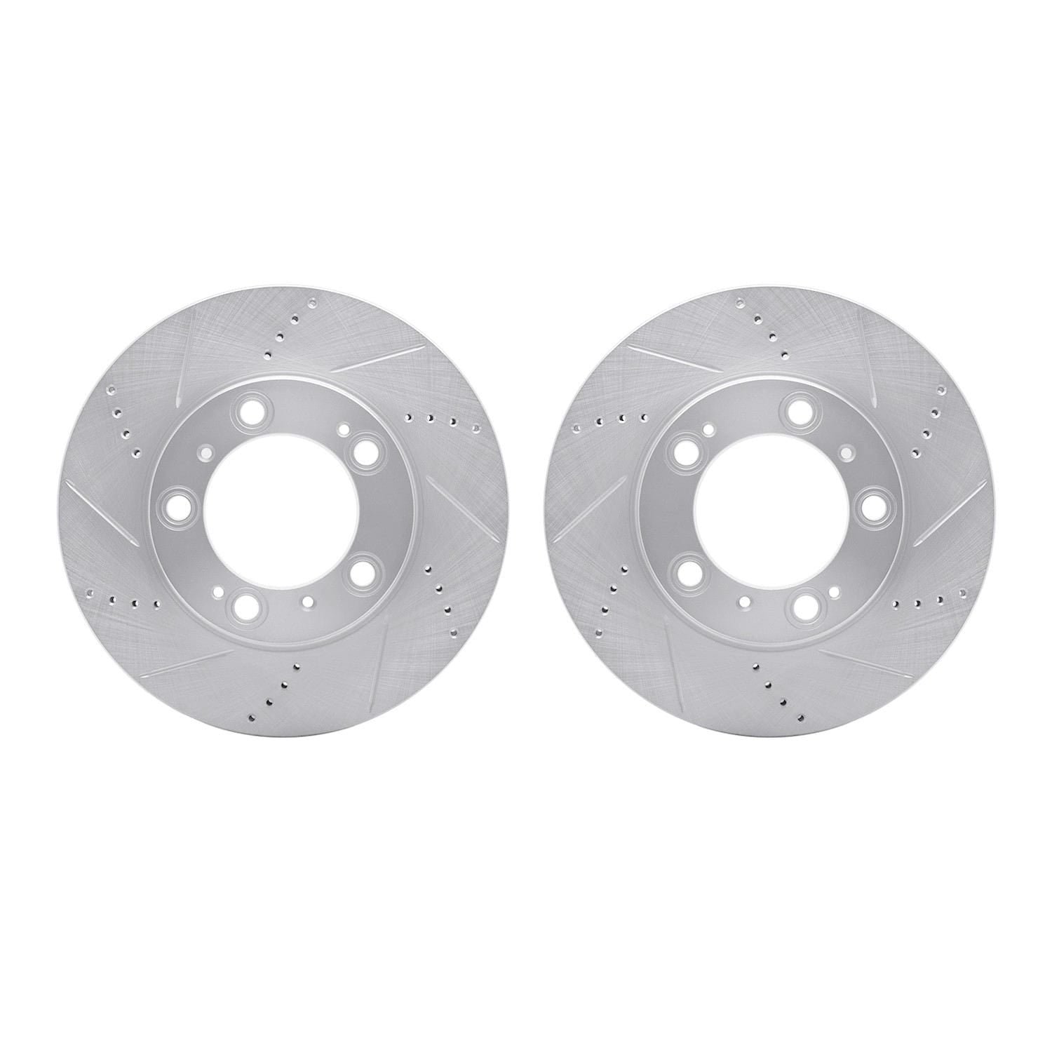 DF_WGPN102015_Fro.jpg R1 Concepts 97-04 Porsche Boxster Front Drilled & Slotted Silver Brake Rotor Set - Image 1