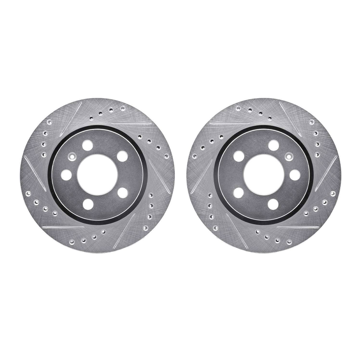 DF_WGPN174047_Fro.jpg R1 Concepts 00-06 Audi TT Quattro Rear Drilled & Slotted Silver Brake Rotor Set - Image 1