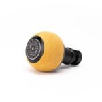 BFI GS2 Heavy Weight Shift Knob - BMW Manual - Caramel Alcantara / Black Anodized
