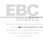 EBC 2010-2014 BMW X5 3.0L Turbo Rear Wear Leads