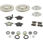 OEM Brake Kit (288x25/245x10) - Audi B5 A4 1.8T FWD
