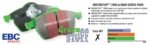 Front | EBC GreenStuff Sport Brake Pads | E36 3-Series | E36 Z3 96-98 - Image 3