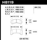 Hawk Super Duty Street Brake Pads - Image 2