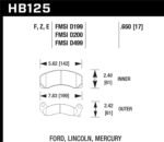 Hawk Performance Ceramic Street Brake Pads - Image 2