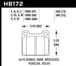 Hawk Performance Ceramic Street Brake Pads - Image 2
