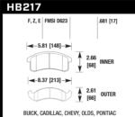 Hawk HPS Street Brake Pads - Image 2