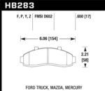 Hawk Performance Ceramic Street Brake Pads - Image 2