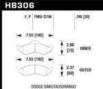 Hawk HPS Street Brake Pads - Image 2