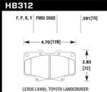 Hawk Super Duty Street Brake Pads - Image 2