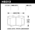 Hawk HPS Street Brake Pads - Image 2
