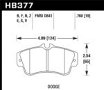 Hawk 03-05 Dodge Neon SRT-4 HT-10 Race Front Brake Pads - Image 2