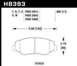 Hawk LTS Street Brake Pads - Image 2