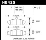 Hawk HPS Street Brake Pads - Image 2