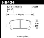 Hawk 02 WRX 2.0L / 02-04 Impreza 2.5L / 05-06 Baja 2.5L / 00-09 Legacy 2.5L / 02-04 Outback 2.5L/3.0 - Image 2