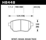 Hawk Performance Ceramic Street Brake Pads - Image 2