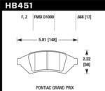 Hawk Performance Ceramic Street Brake Pads - Image 2