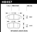 Hawk Performance Ceramic Street Brake Pads - Image 2