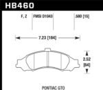 Hawk Performance Ceramic Street Brake Pads - Image 2