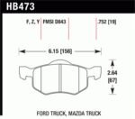 Hawk HPS Street Brake Pads - Image 2