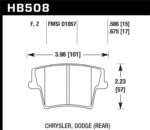 Hawk Performance Ceramic Street Brake Pads - Image 2