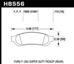 Hawk LTS Street Brake Pads - Image 2