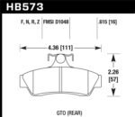 Hawk HPS Street Brake Pads - Image 2