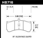 Hawk HPS 5.0 Brake Pads w/ 0.710 Thickness - AP Racing Alcon - Image 2