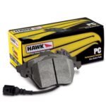 Hawk 95-99 BMW M3 E36 Performance Ceramic Street Rear Brake Pads - Image 2