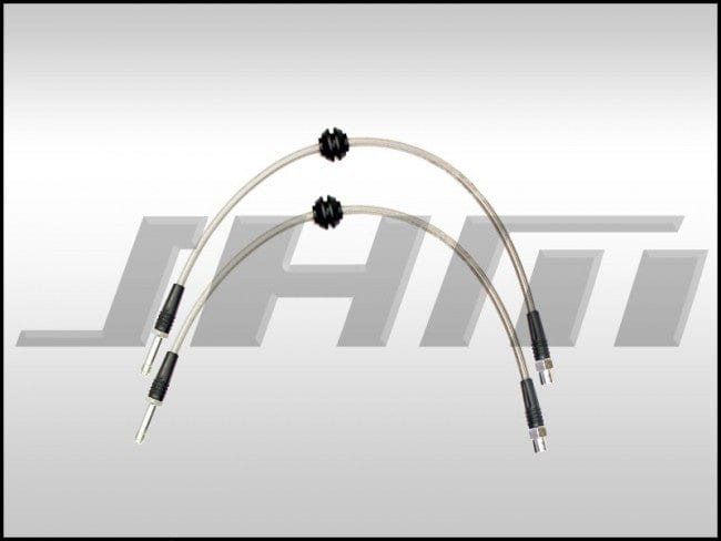 JHM-B8-Brake-Line-Kit-Front-for-Web_4605886a-3631-497e-9710-93975e63106a.jpg JHM - Brake Line Kit - Stainless (JHM) Front Lines ONLY for B8 S4 - S5 - Image 1