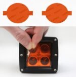 Lamin-X Mercedes E-Class Sedan (10-13) Round Fog Light Covers