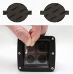 Lamin-X Mercedes E-Class Sedan (10-13) Round Fog Light Covers - Image 4