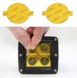 Lamin-X Mercedes E-Class Sedan (10-13) Round Fog Light Covers - Image 8