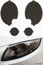 Lamin-X Mini Cooper (07-13) (w/ washers)Headlight Covers - Image 3