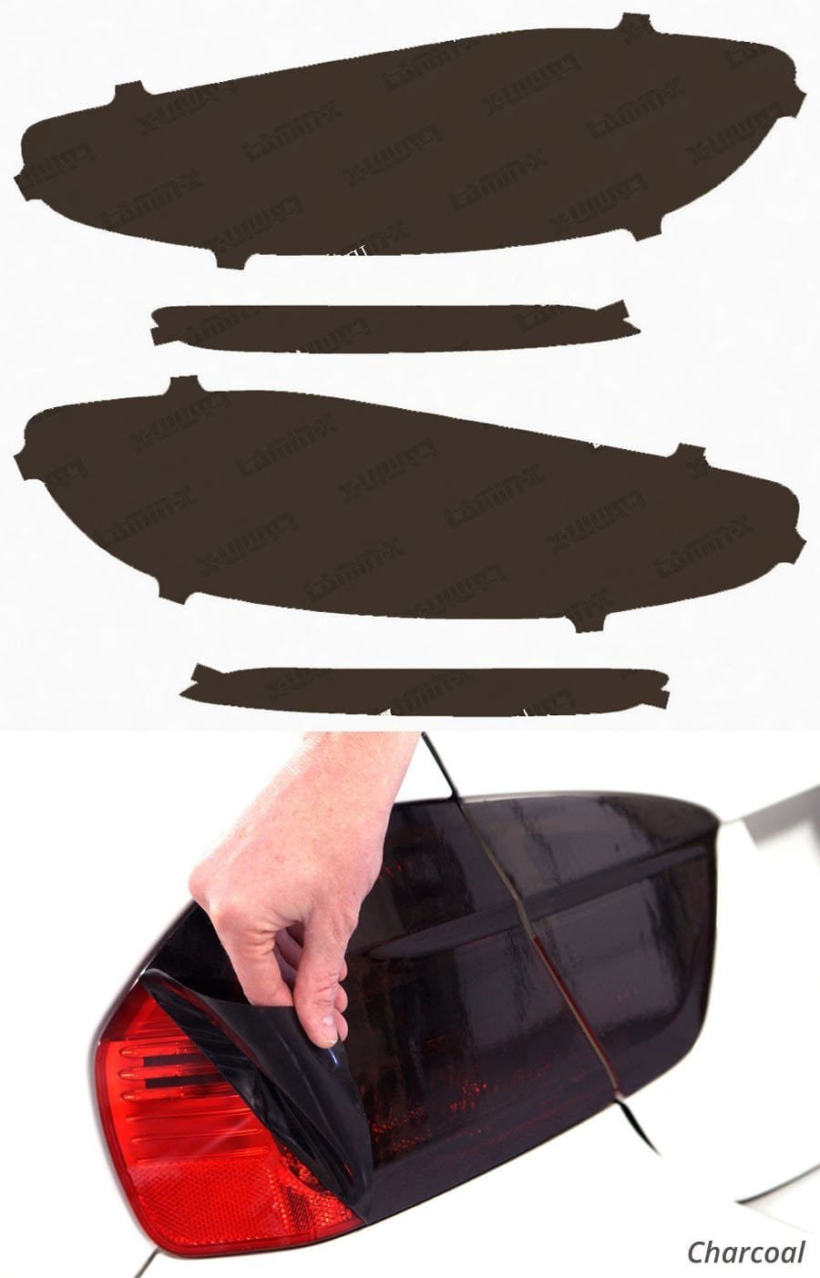 P236C.jpg Lamin-X Porsche 718 Cayman (17- ) Tail Light Covers - Image 1