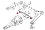Verkline Rear Differential Polyurethane Carrier Mounts (Track Hardness) - Audi / B4 / B5 - Image 2