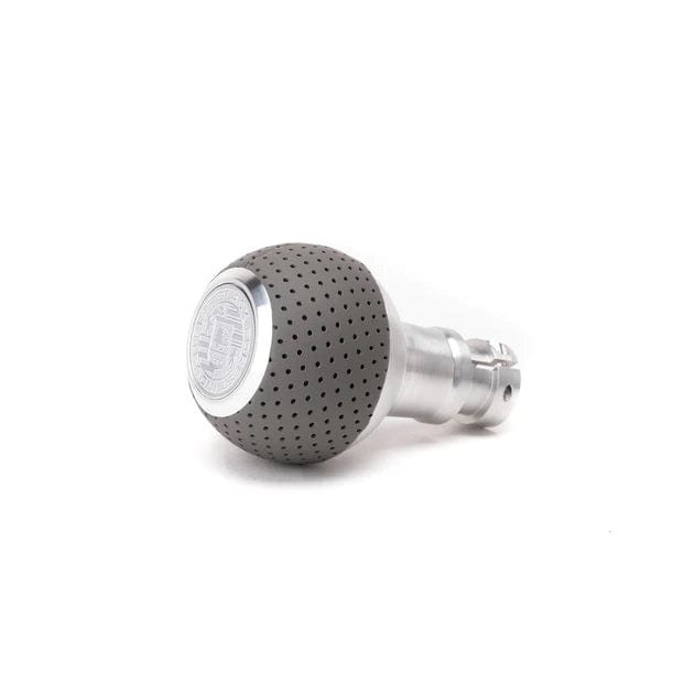 Porsche_Graphite_Gray-7_631x.progressive_a2fcb4e2-a6c8-44f3-b945-63f9f1e6716c.jpg BFI GS2 Heavy Weight Shift Knob - Porsche 991+/981+ Manual - Graphite Gray Air Leather / Machined Finish - Image 1
