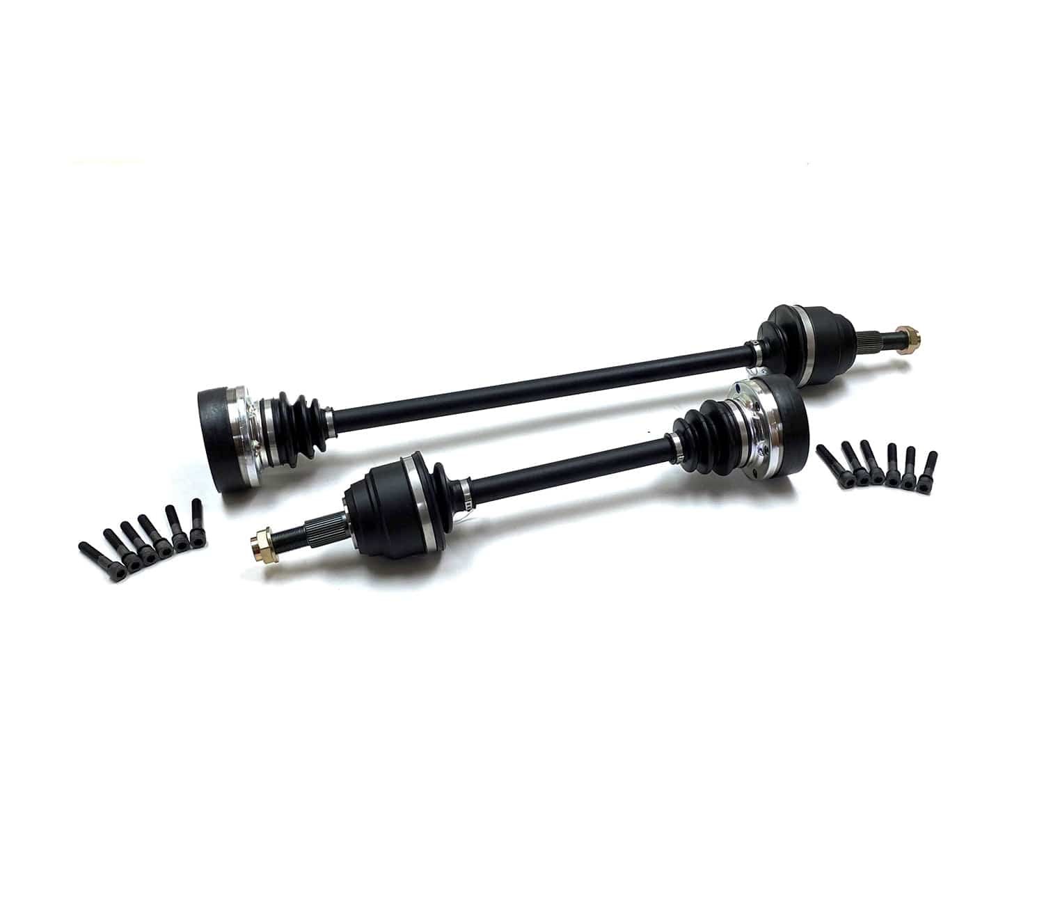 RA2296X2-V2-RA2297X2-V2.jpg Driveshaft Shop 650HP Direct Bolt-in Axles (Pair) - VW / VR6 / 1.8T / Golf / GTI / Jetta / Beetle / 6-Spd (1999-2005 exc. 337 chassis) - Image 1