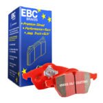 Front | EBC RedStuff Ceramic Race Brake Pads | 340mm Mk7/Mk8 GTi PP | Mk7 Golf R | Audi S3