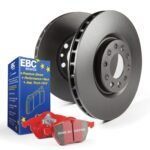 EBC S12 Kits Redstuff Pads & RK Rotors (Front 298x28mm)