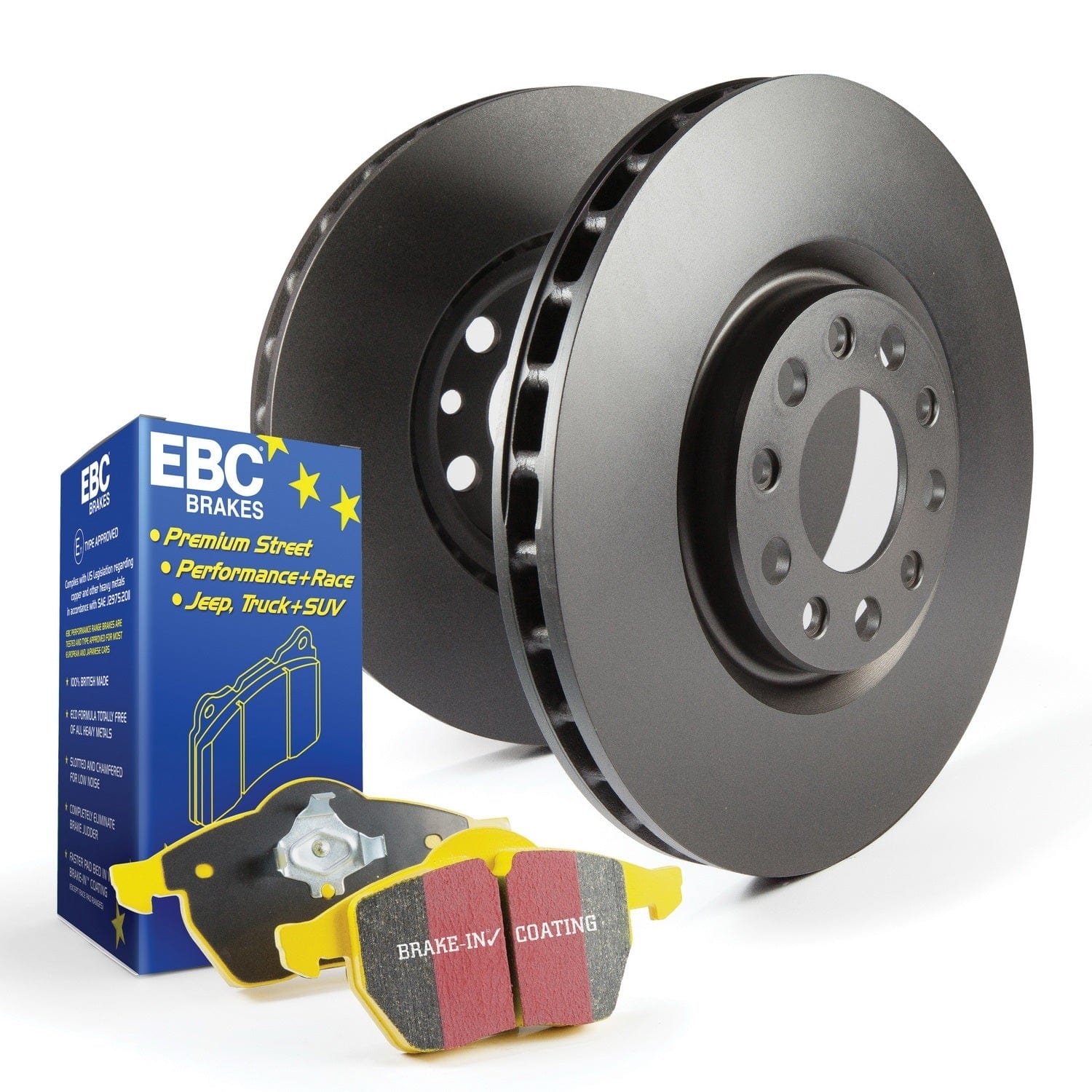 S13K_f8a40ea0-bdef-4d15-aa14-404f99b03d3f.jpg EBC S13 Kits Yellowstuff Pads & RK Rotors (Front 350x34mm) - Image 1
