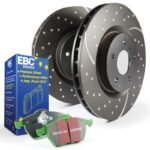 EBC S3 Kits Greenstuff Pads & GD Rotors (Rear 326x30mm)