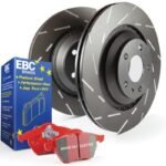 EBC S4 Kits Redstuff Pads & USR Rotors (Front 330x32mm)