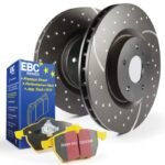 EBC S5 Kits Yellowstuff Pads & GD Rotors (Front 288x25mm)