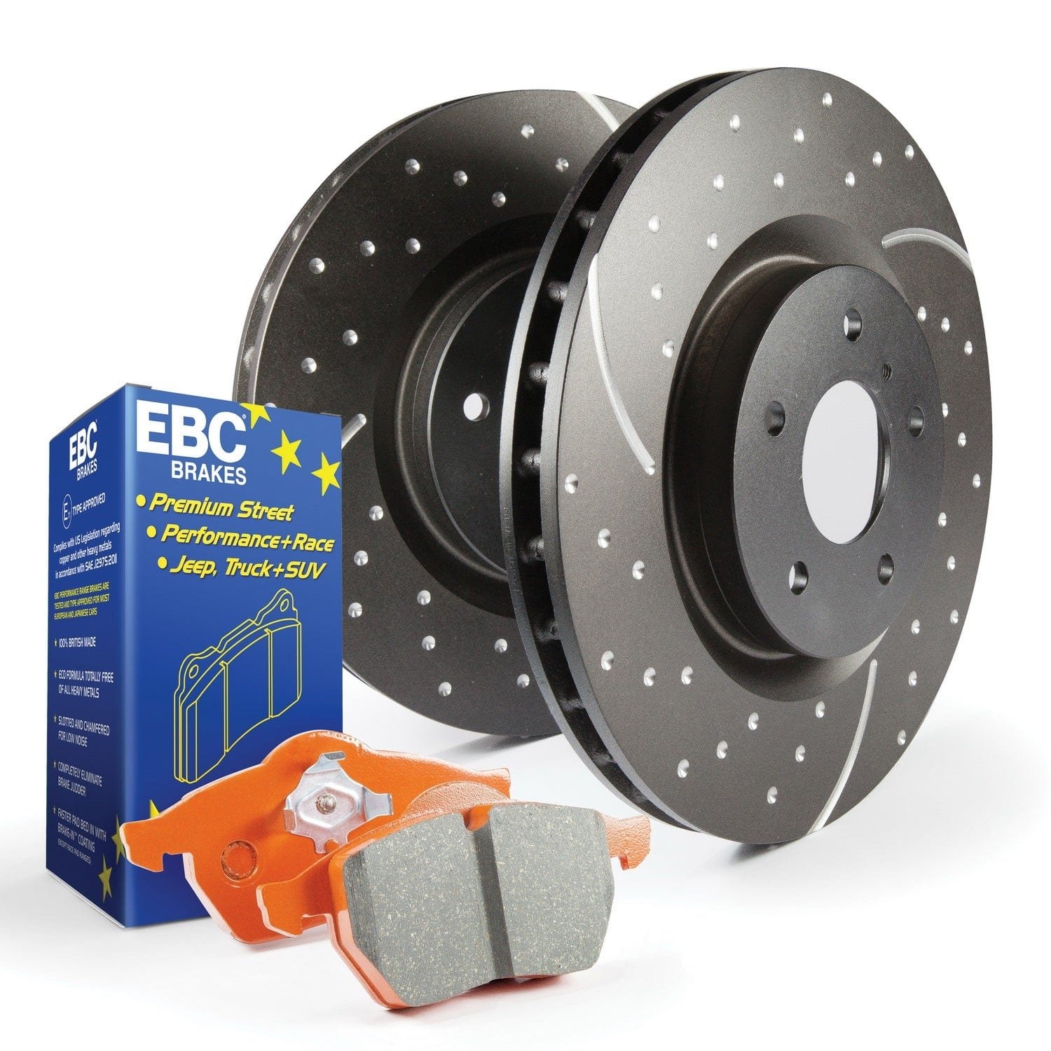 S8K_7ef15487-4451-42b4-bbb7-02e6395709f4.jpg EBC S8 Kits Orangestuff Pads & GD Rotors (Rear 330x28mm) - Image 1