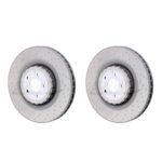 SHW Performance Front Dimpled Lightweight Brake Rotor Kit (390x36) - Mercedes-Benz / CL63 / CL65 / S63 / S65