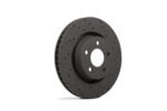 Hawk Talon 2000 BMW 323i E46 Body Code / Wagon Drilled and Slotted Rear Brake Rotor Set - Image 2