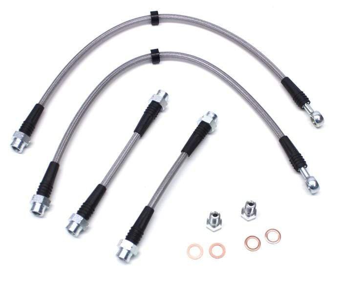 URO-SS-09-2_182030d0-d2a6-405e-b664-e27cd41b354e.jpg Stainless Steel Brake Line Kit | Mk5 | Mk6 Golf | Jetta w/253 or 282mm Rear Rotors - Image 1