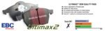EBC 13+ Mercedes-Benz CLA250 2.0 Turbo Ultimax2 Front Brake Pads - Image 3