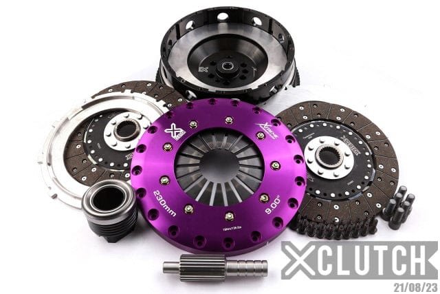 XKBM23560-2G.jpg XClutch 9in Twin Solid Organic Clutch Kit - BMW / F8X / M2 / M3 / M4 - Image 1