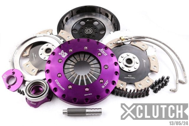 XKPR23601-2E.jpg XClutch 9in Twin Solid Ceramic Clutch Kit - Porsche / 964 / 993 / 911 - Image 1